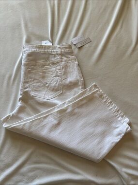 CJ Banks denim capris